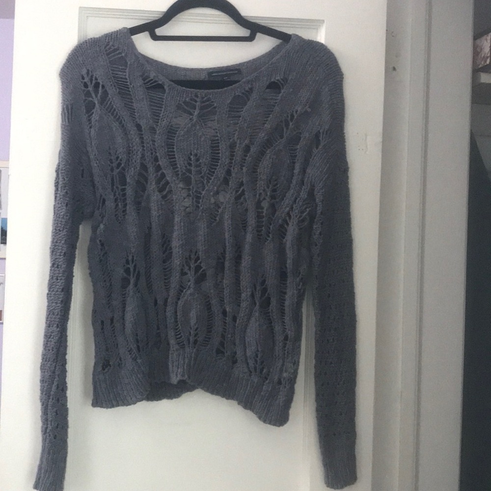 Blue American Eagle Sweater
